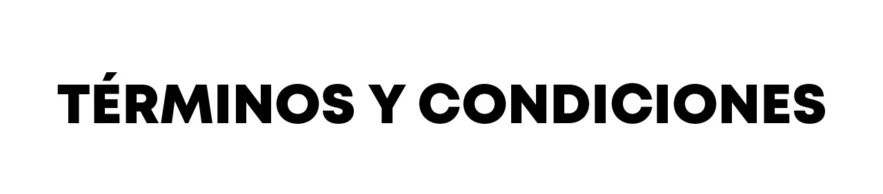 TÉRMINOS Y CONDICIONES